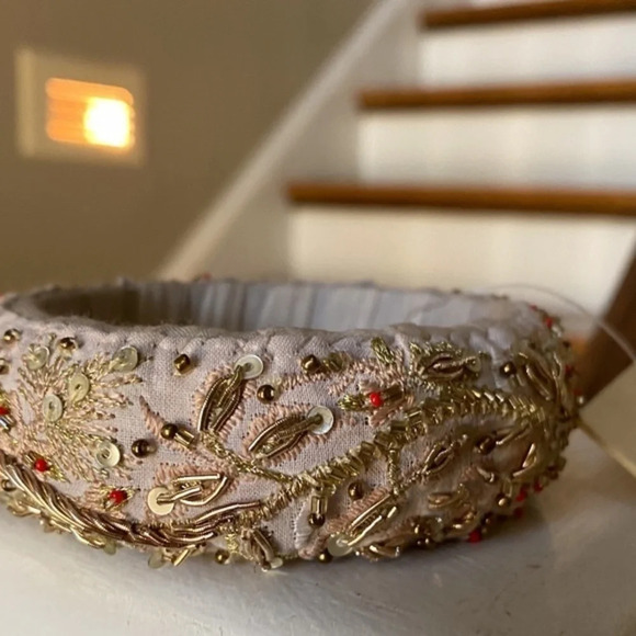 Anthropologie Embellished Bangle Bracelet - Picture 5 of 5